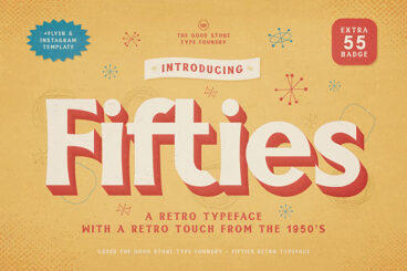 20+ Best Mid-Century 50’s & 60’s Fonts