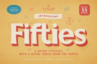 40+ Best Mid-Century Fonts (50’s + 60’s Retro Fonts)