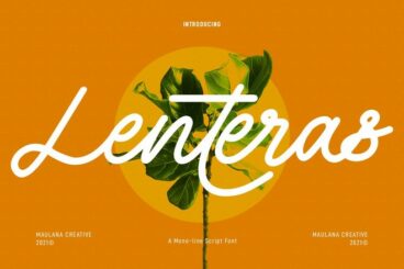 25+ Best Monoline Fonts for Creative Design Projects