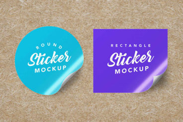 25+ Free Sticker Mockup Templates
