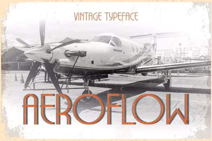 View Information about Aeroflow Vintage Aviation Font