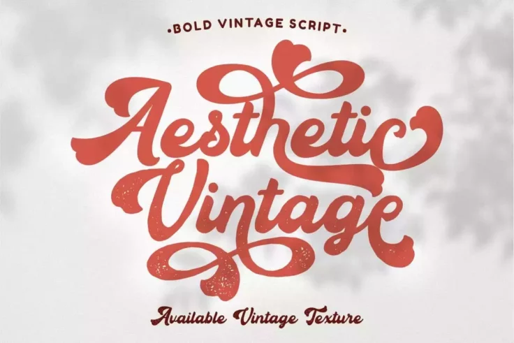 View Information about Aesthetic Vintage Font