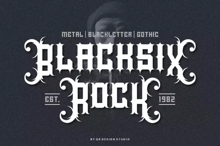 View Information about Blacksix Rock Font