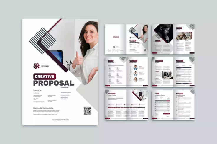 View Information about Clean InDesign Proposal Template
