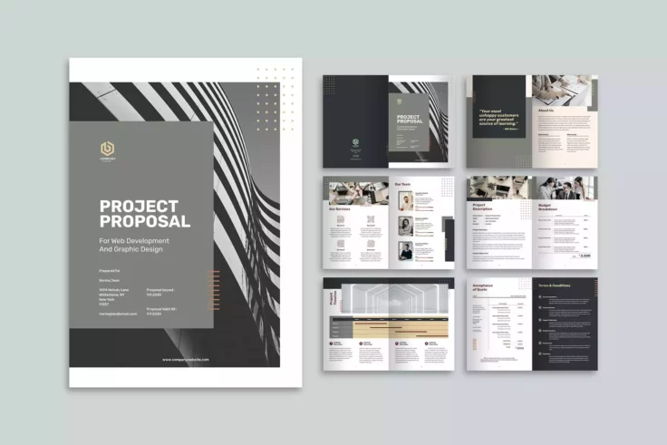 View Information about Design Proposal InDesign Template