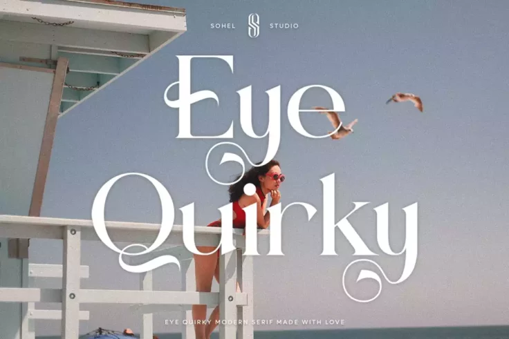 View Information about Eye Quirky Elegant Font