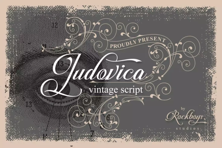View Information about Ludovica 50s Script Font