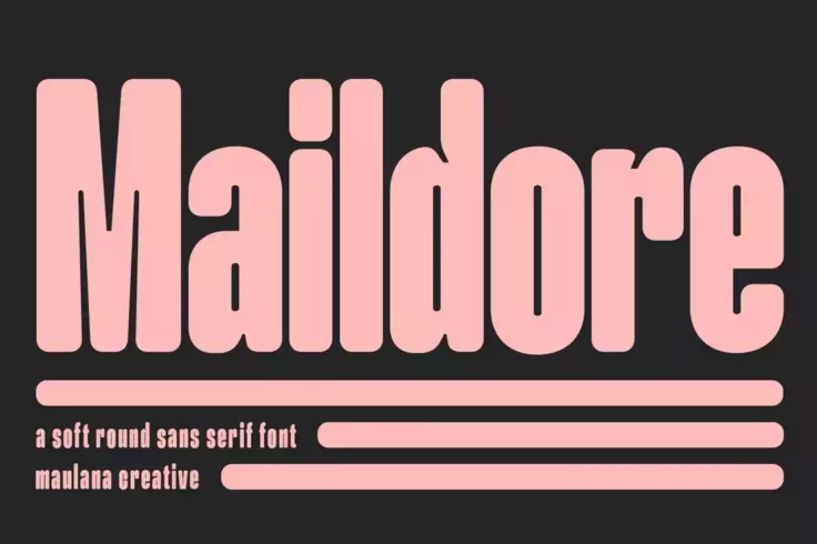 View Information about Maildore Sans Serif Font