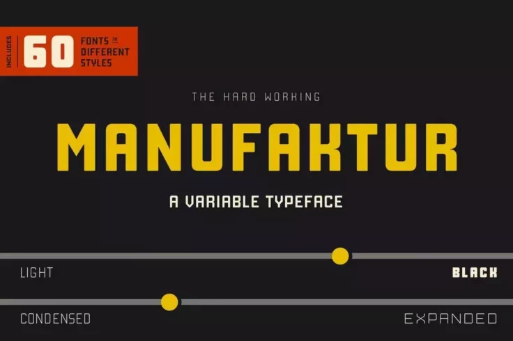 View Information about Manufaktur Font Family