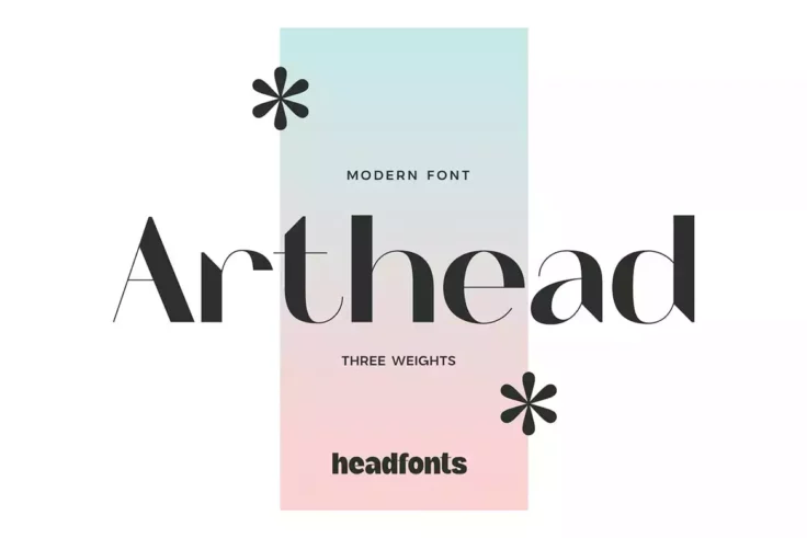 View Information about Arthead – Modern Sans-Serif Font