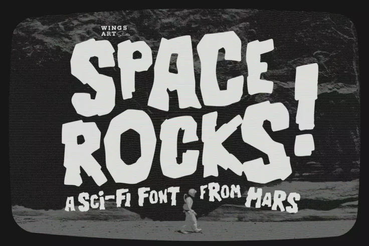 View Information about Space Rocks Retro Font
