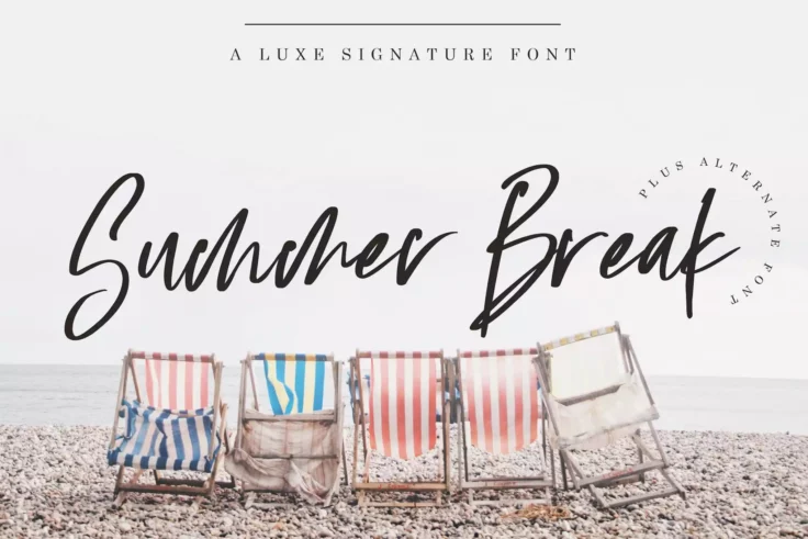 View Information about Summer Break Font