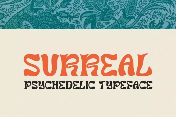 View Information about Surreal Psychedelic 70s Font