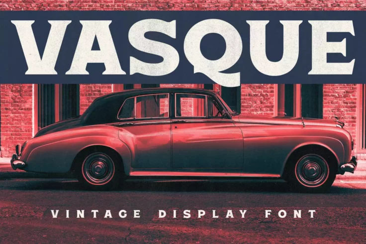 View Information about Vasque Vintage 50s Style Font